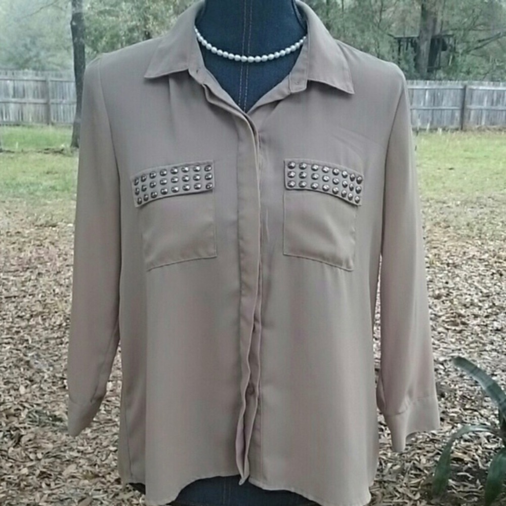 Blouse with Bling from FOREVER 21